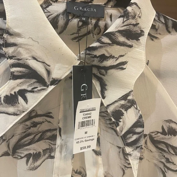 Sheer blouse - Picture 3 of 4